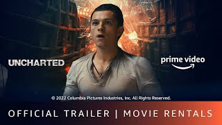 Uncharted  Official Trailer  Rent Now On Prime Video Store  Tom Holland Mark Wahlberg [upl. by Halsey]