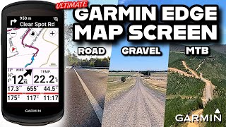 Ultimate Garmin EDGE Map Screen Setup for RoadGravelMTB [upl. by Hulbard58]