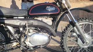 1970 YAMAHA RT1M 360 BIG BORE MX MONSTER [upl. by Sherlock6]