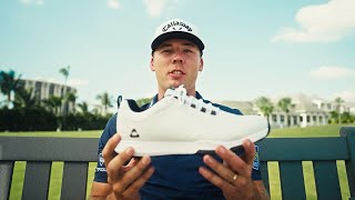 TravisMathew Golf Footwear Spiked or Spikeless feat Jon Rahm amp Sam Burns [upl. by Adnir]