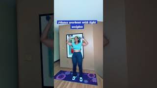 Pilates workout at home pilatesworkout exerciseathome [upl. by Niwri]