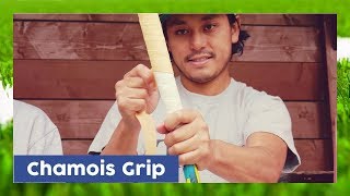 How to put on a Chamois Shammy Grip  Field Hockey Gear  HockeyheroesTV [upl. by Nahta]