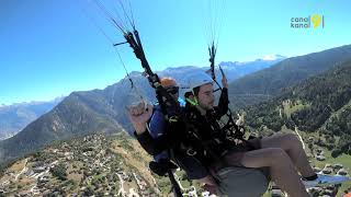 Paradis du parapente le ciel valaisan met les voiles [upl. by Idolla887]