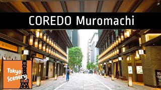 Tokyo WalkCOREDO Muromachi 【GoPro HERO 10 4K】コレド室町 [upl. by Cressi]