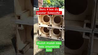 Diy speaker Subwoofer cek sound ceksound diy speaker subwoofer brewogaudio viral [upl. by Assilen]