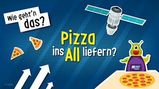 Pizza ins All liefern – Wie gehtn das [upl. by Aneema]