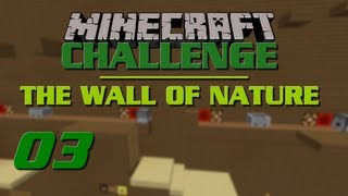 Minecraft Challenge S33  The Wall of Nature  Des échelles dans la poubelle [upl. by Ainessej]