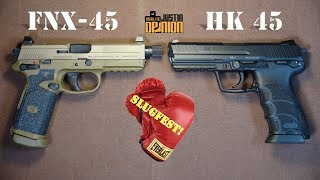 Slugfest FNX45 vs HK 45 [upl. by Gertie]