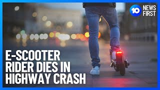 Electric Scooter Rider Dies On Highway  10 News First [upl. by Bozuwa513]