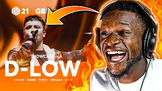 A BEATBOX GOD  Dlow 🇬🇧  GRAND BEATBOX BATTLE 2021 WORLD LEAGUE  JUDGE SHOWCASE REACTION [upl. by Abigale658]