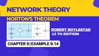 Introductory Circuit Analysis Boylestad 13th edition Chapter 9 solutionExample 914GATEESEISRO [upl. by Yelyah672]