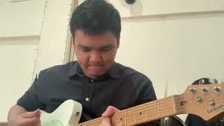 Adonia Christian  Layak Dipuji Disembah  SundayService guitarcover [upl. by Attah59]