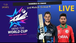 Namibia Vs Oman Live match streaming [upl. by Shanks]