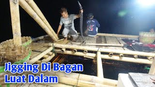 Mancing di Bagan Apung Pelabuhan Ratu Pesta Strike Ikan Horor [upl. by Nadaha713]