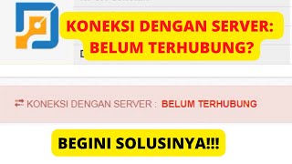 CARA MENGATASI KONEKSI DENGAN SERVER BELUM TERHUBUNG SAAT TARIK DATA DAN SINKRONISASI DAPODIK 2024 [upl. by Delphine439]