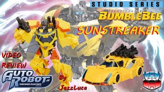 SUNSTREAKER Transformers Movie STUDIO SERIES 111 Deluxe Concept Art Bumblebee Video review ITA [upl. by Siuluj]