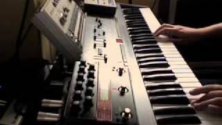 Eventide Pitchfactor crystal sounds with Roland TR606 amp HS60 JUNO 106 song demo [upl. by Ahslek]