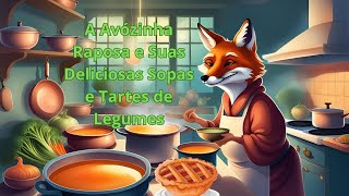 Avózinha Raposa Cozinheira  História infantil  Conto infantil  Fábula infantil [upl. by Eibrik]