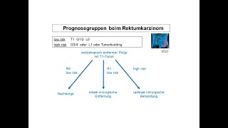 Prognosegruppen beim Rektumkarzinom  Strahlentherapie Prof Hilke Vorwerk [upl. by Mclyman]