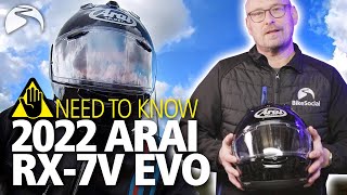 STOP Dont buy the Arai RX7V Evo until youve watched this mini review [upl. by Jeunesse695]