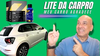 C QUARTZ LITE da CARPRO APLICADO com SUCESSO no meu VW POLO HIGHLINE 2024 [upl. by Ziana]