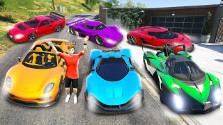 Collecting GIGA Billionaire Supercars in GTA 5 [upl. by Mosley]