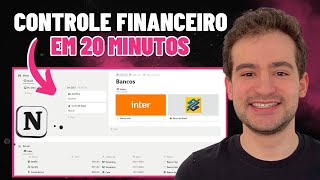 Como Criar um Controle Financeiro no Notion do Zero Tutorial Completo [upl. by Aix]