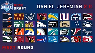 2024 FULL First Round Mock Draft Daniel Jeremiah 20 [upl. by Ileray]