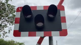 Level Crossings On The Belfast To Dublin Line [upl. by Ardith522]