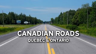 🇨🇦 Driving from Montreal Airport to Upper Canada Village Ontario 4K [upl. by Hightower]