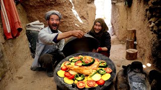 Cave lifestyle  Love story in a CAVE  Daily life of Afghan villagers [upl. by Lilla]