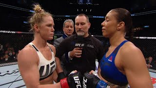 Holly Holm vs Germaine de Randamie Full Fight Full HD [upl. by Fabi583]