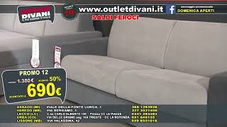 OUTLET DIVANI  Promo 08  Saldi invernali 2024 [upl. by Ajat]