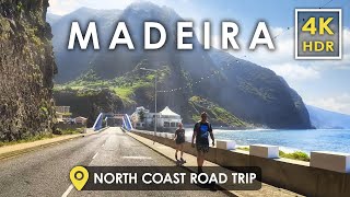 Discover MADEIRA Portugal 🇵🇹  Beautiful Coastal Roads amp Epic Mountains  4K Drive Tour [upl. by Daukas]