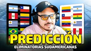 PRONÓSTICO CLASIFICATORIAS CONMEBOL FECHA 7 Y 8 [upl. by Kumagai307]