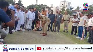 Incredible India Telangana Blind Challengers Cup2024 cricket tournament was organized In Amberpet [upl. by Hgielrebmik]