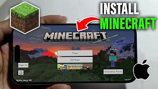 How To Download Minecraft On iPhoneiPadiOS 2024 [upl. by Hurd]