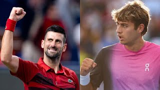 Novak Djokovic to face tennis star who idolises him and is copying his tactics  Tennis News [upl. by Dempstor]