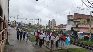 13185 Gangasagar Exp arrived at Darbhanga gangasagarexpress sealdah jaynagar darbhanga [upl. by Duvall]