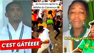 Sénégal 3  1 Cameroun  la joie des ivoiriens et les pleurs des camerounais 😂😂😭 [upl. by Eceinaj]