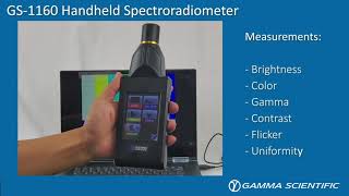 GS1160 Handheld Spectroradiometer [upl. by Seed]