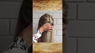 How to make a low beautiful tail Hairstyle tutori [upl. by Ariew]