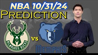 quotGrizzlies vs Bucks Halloween Showdown Expert ATS NBA Pick 🔥 [upl. by Bryon]