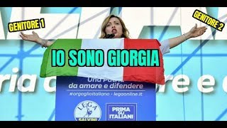 Io sono Giorgia Remix genitore 1 genitore 2 [upl. by Akirehs577]