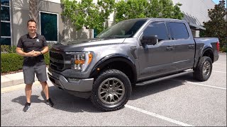 Is the 2022 Roush Ford F150 a supercharged performance truck WORTH the price [upl. by Lunn]