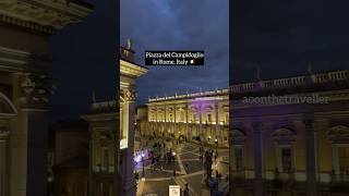 Piazza del Campidoglio in Rome Italy 🇮🇹 [upl. by Drofyar691]