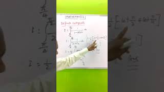 shorts definite Integrals maths class 12 definite Integrals LIFEOATHEMATICS  chapter 7 [upl. by Torrence]