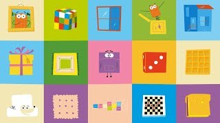 StoryBots  Songs To Learn Shapes Circle Triangle Square Rectangle  Music For Kids  Netflix Jr [upl. by Aihtnamas385]