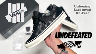 Vans Vault x Undefeated Old Skool UMan Dark Shadow [upl. by Jaquiss]