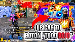 UBICACIÓN del BOTÓN DE DISPARO para PEGAR TODO ROJO en FREE FIRE 2024 🍷🗿 [upl. by Aleekahs916]